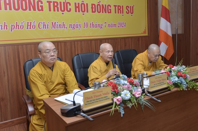 Khai mạc Hội nghị Ban Thường trực Hội đồng Trị sự GHPGVN giữa năm 2024